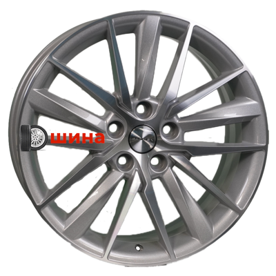Khomen Wheels KHW1807 (Camry NEW) 8x18/5x114,3 ET50 D60,1 F-Silver-FP