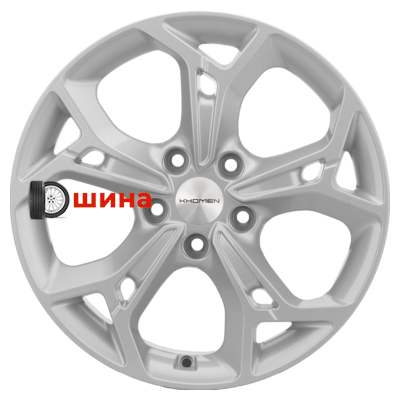 Khomen Wheels KHW1702 (X-trail) 7x17/5x114,3 ET45 D66,1 F-Silver