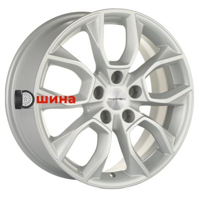 Khomen Wheels KHW1713 (CX-5/i40/X-Trail) 7x17/5x114,3 ET45 D67,1 F-Silver