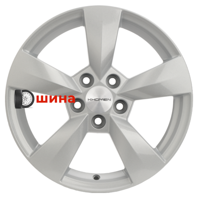 Khomen Wheels KHW1504 (Polo) 6x15/5x100 ET40 D57,1 F-Silver