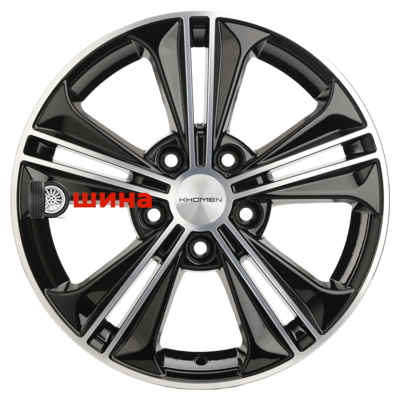 Khomen Wheels KHW1603 (Corolla) 6x16/5x114,3 ET45 D60,1 F-Silver