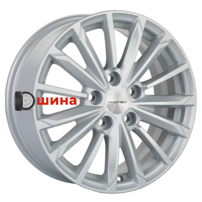 Khomen Wheels KHW1611 (Corolla) 6,5x16/5x114,3 ET45 D60,1 F-Silver