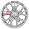 Khomen Wheels KHW1608 (Grand Vitara) 6,5x16/5x114,3 ET45 D60,1 F-Silver
