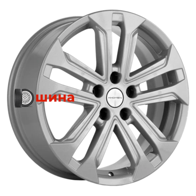 Khomen Wheels KHW1803 (Chery Tiggo 4/Tiggo 7 Pro) 7x18/5x108 ET33 D60,1 F-Silver