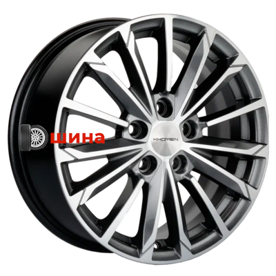 Khomen Wheels KHW1611 (Action) 6,5x16/5x112 ET39,5 D66,6 G-Silver-FP
