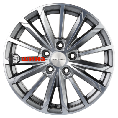 Khomen Wheels KHW1611 (Qashqai) 6,5x16/5x114,3 ET40 D66,1 G-Silver-FP
