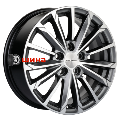 Khomen Wheels KHW1611 (Focus) 6,5x16/5x108 ET50 D63,3 G-Silver-FP