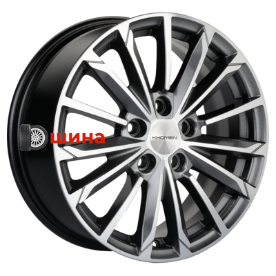 Khomen Wheels KHW1611 (Optima/Soul) 6,5x16/5x114,3 ET47 D67,1 G-Silver