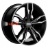Fondmetal Alke 8x18/5x112 ET30 D66,5 Gloss Black Machined