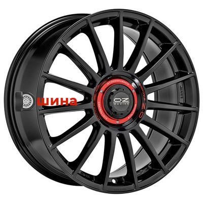 OZ Superturismo Evoluzione 8x18/5x114,3 ET45 D75 Gloss Black + Red Lettering