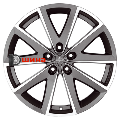 Fondmetal 7600 7,5x17/5x112 ET30 D66,5 Glossy Titanium Machined
