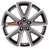 Fondmetal 7600 7,5x17/5x114,3 ET48 D67,2 Glossy Titanium Machined