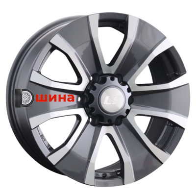 LS 953 8,5x20/6x139,7 ET25 D106,1 GMF (конус, Колпак+лого)