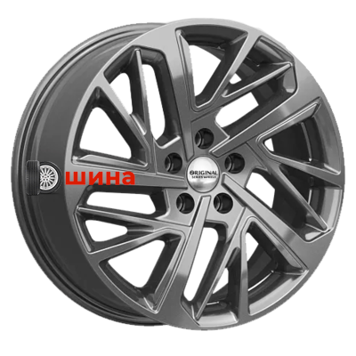 Скад KL-372 7x17/5x110 ET46 D63,35 графит