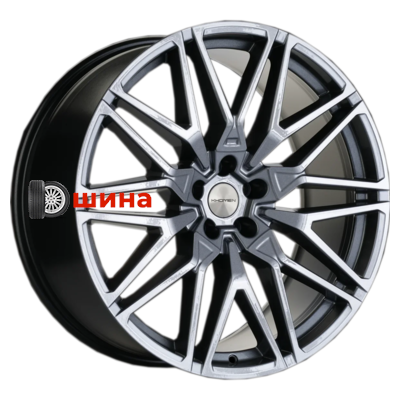 Khomen Wheels KHW2103 (Q7/Touareg) 9,5x21/5x112 ET31 D66,6 Gray-FP
