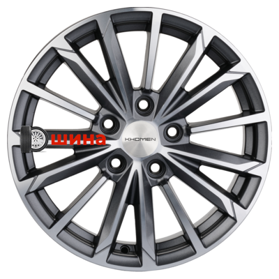 Khomen Wheels KHW1610 (Corolla) 6,5x16/5x114,3 ET45 D60,1 Gray-FP