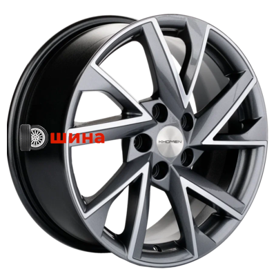 Khomen Wheels KHW1714 (Chery tigo 7pro) 7x17/5x108 ET40 D60,1 Gray-FP