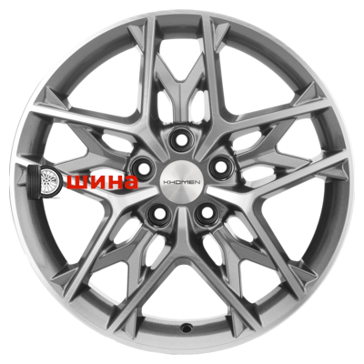 Khomen Wheels KHW1709 (Camry) 7x17/5x114,3 ET45 D60,1 Gray-FP