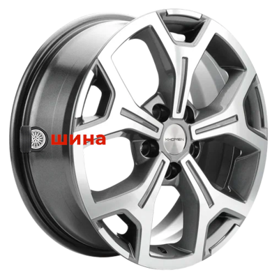 Khomen Wheels KHW1710 (Haval F7/F7x) 6,5x17/5x114,3 ET40 D64,1 Gray-FP