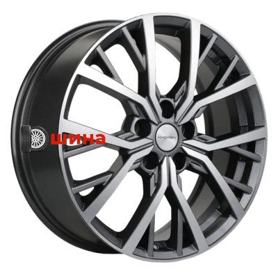 Khomen Wheels KHW1806 (Karoq) 7x18/5x112 ET45 D57,1 Gray-FP