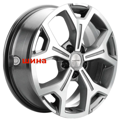 Khomen Wheels KHW1710 (Coolray) 6,5x17/5x114,3 ET45 D54,1 Gray-FP