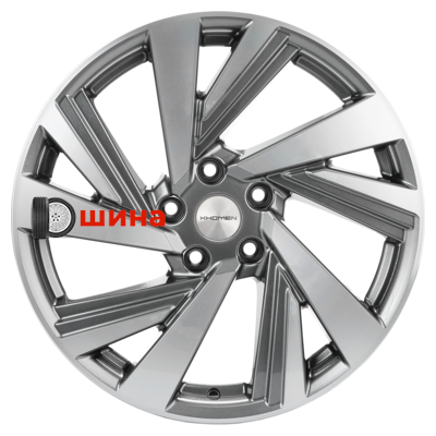 Khomen Wheels KHW1801 (Murano) 7,5x18/5x114,3 ET50 D66,1 Gray-FP