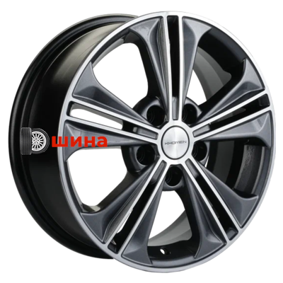 Khomen Wheels KHW1603 (Creta/Seltos) 6x16/5x114,3 ET43 D67,1 Gray-FP