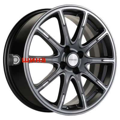 Khomen Wheels KHW1707 (Lada Vesta Cross) 6,5x17/4x100 ET43 D60,1 Gray-FP