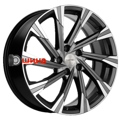Khomen Wheels KHW1901 (Soul/Seltos/Sonata) 7,5x19/5x114,3 ET49,5 D67,1 Gray-FP