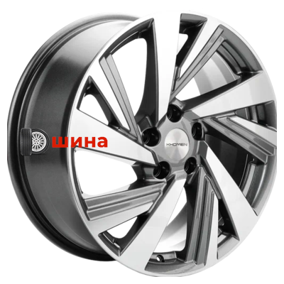 Khomen Wheels KHW1801 (Chery Tiggo) 7,5x18/5x108 ET40 D60,1 Gray-FP