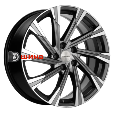 Khomen Wheels KHW1901 (Tugella) 7,5x19/5x108 ET46 D63,4 Gray-FP