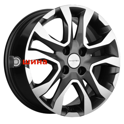 Khomen Wheels KHW1503 (Rio) 6x15/4x100 ET46 D54,1 Gray-FP