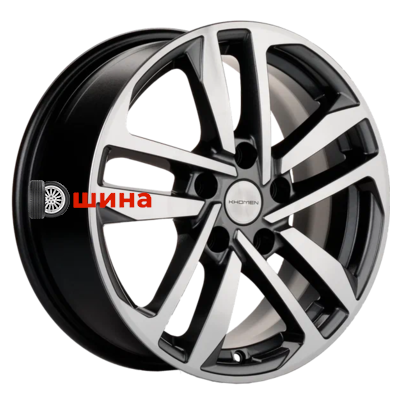 Khomen Wheels KHW1612 (Polo) 6,5x16/5x100 ET39 D57,1 Gray-FP