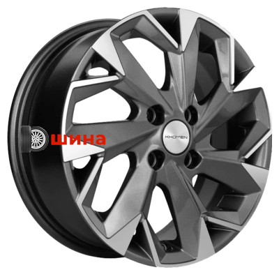 Khomen Wheels KHW1508 (Lada Granta) 6x15/4x98 ET35 D58,6 Gray-FP