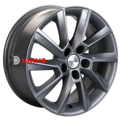 Khomen Wheels KHW1507 (Polo) 6x15/5x100 ET40 D57,1 Gray