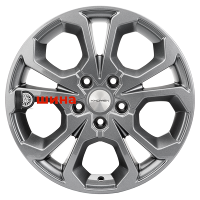 Khomen Wheels KHW1711 (Arkana/Kaptur) 6,5x17/5x114,3 ET50 D66,1 Gray