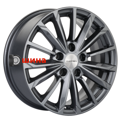 Khomen Wheels KHW1611 (Octavia A7) 6,5x16/5x112 ET46 D57,1 Gray