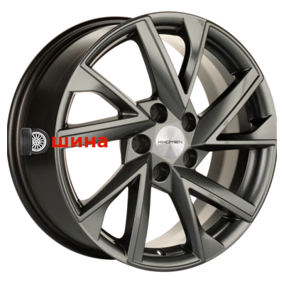 Khomen Wheels KHW1714 (Chery tigo 7pro) 7x17/5x108 ET40 D60,1 Gray