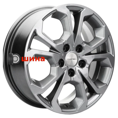 Khomen Wheels KHW1711 (Chery tigo 7pro) 6,5x17/5x108 ET33 D60,1 Gray
