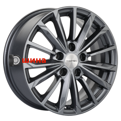 Khomen Wheels KHW1611 (Duster/Terrano) 6,5x16/5x114,3 ET50 D66,1 Gray