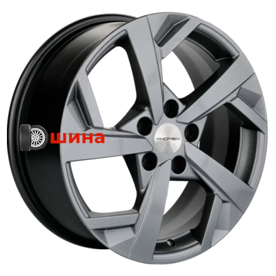 Khomen Wheels KHW1712 (Haval Jolion) 7x17/5x114,3 ET37 D66,5 Gray