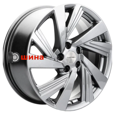 Khomen Wheels KHW1801 (Chery Tiggo) 7,5x18/5x108 ET40 D60,1 Gray
