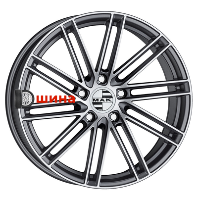 MAK Leipzig 9,5x22/5x112 ET26 D66,45 Gunmetal Mirror Face