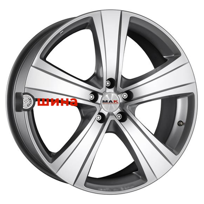 MAK Fuoco 5 9x18/5x127 ET35 D71,6 Hyper Silver