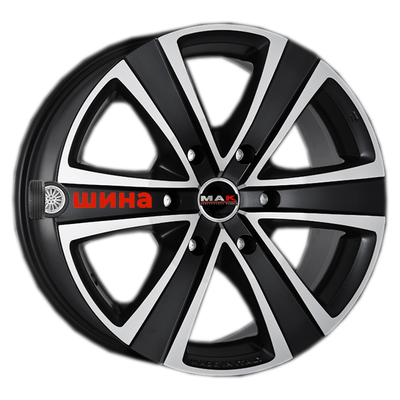 MAK Van 6 6,5x16/6x130 ET50 D84,1 Ice Black