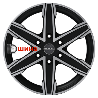 MAK King 6 9x20/6x139,7 ET20 D106,1 Ice Black