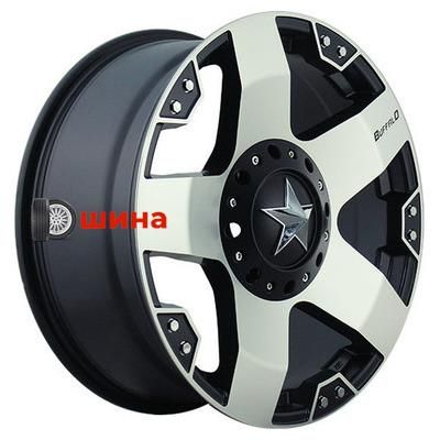 Buffalo BW-775 9x18/6x135*6x139,7 ET0 D106,3 Machined face w blk windows