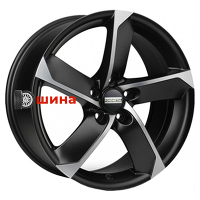 Fondmetal 7900 7,5x17/5x112 ET35 D57,1 Matt Black Polished