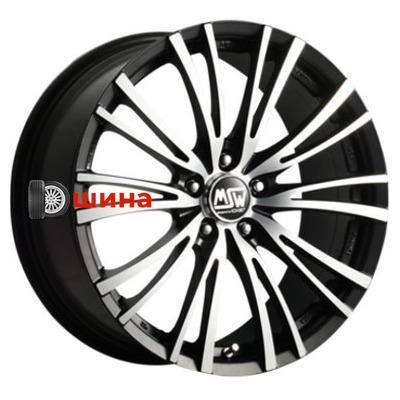 MSW 20/5 8x17/5x112 ET35 D73,1 Matt Black Full Polished