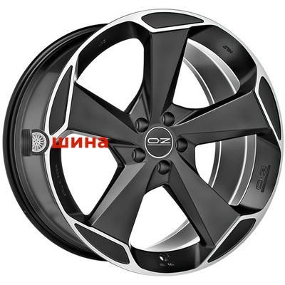 OZ Aspen HLT 9x20/5x108 ET43 D63,4 Matt Black + Diamond Cut